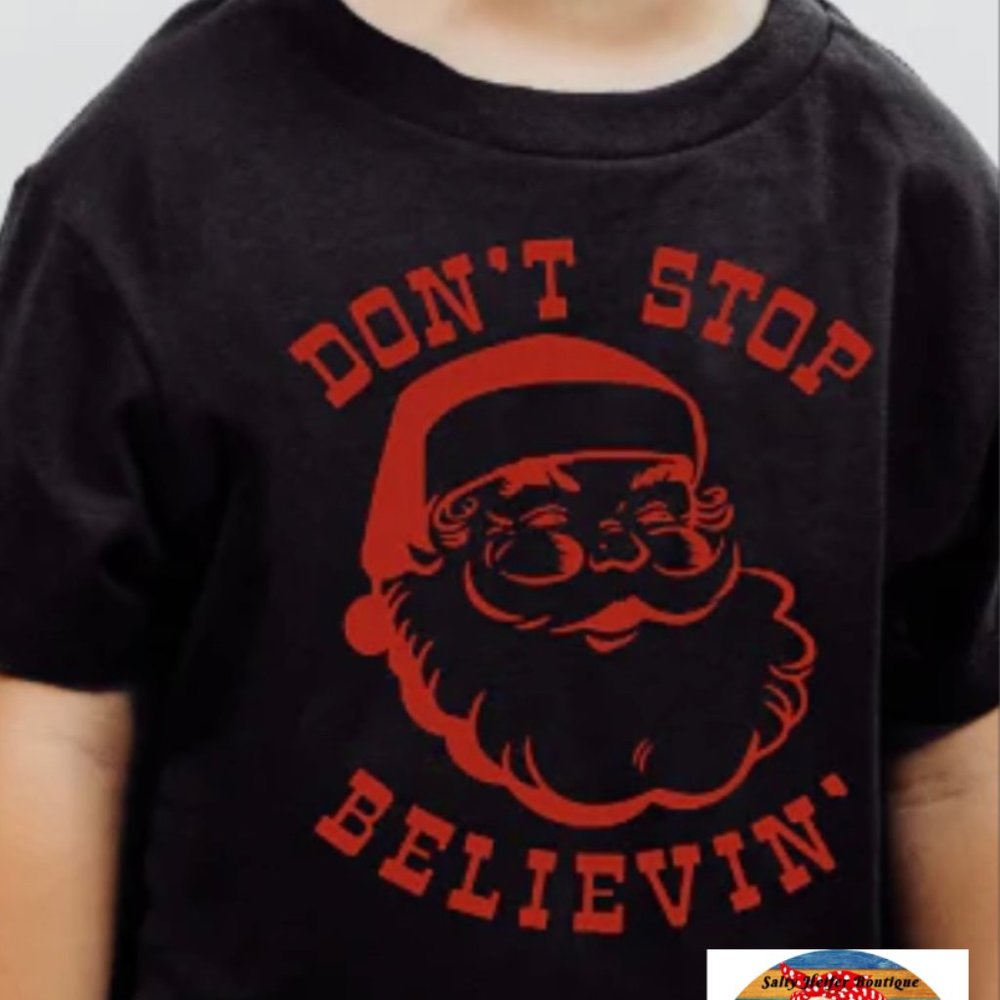 Dont Stop Believing Kids Custom Shirt